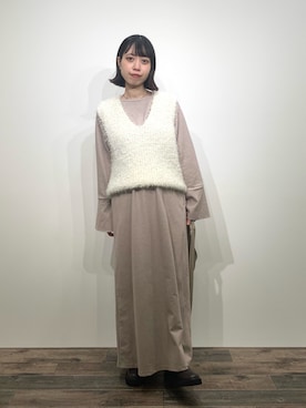 「RODE SKO」｜「アイテム（ブーツ）」を使った、mikiさん（レディース・155cm）の秋コーディネート