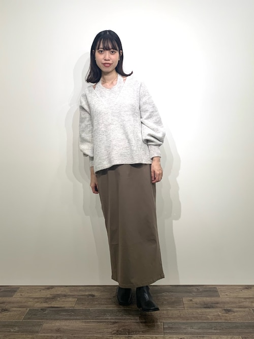 セール】ホルターネックアンサンブルセーター（ニット/セーター