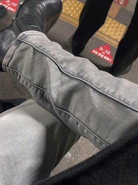 「今日のコーデ」｜「アイテム（パンツ、シルバー系）」を使った、もぐちゃんさん（メンズ・171cm）の秋コーディネート