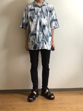 ひゅうくんさん（メンズ・177cm）の夏コーディネート