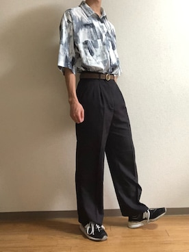 ひゅうくんさん（メンズ・177cm）の夏コーディネート