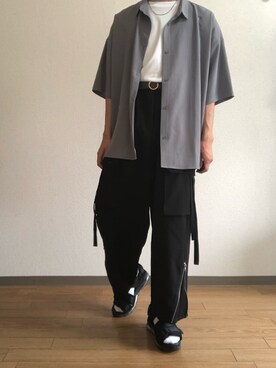 ひゅうくんさん（メンズ・177cm）の夏コーディネート