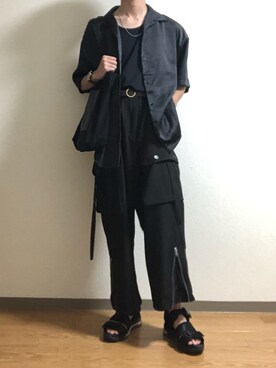 ひゅうくんさん（メンズ・177cm）の夏コーディネート