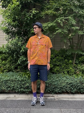 「アイテム（ファッション雑貨）」を使った、8ight ㉝ on1さん（メンズ・187cm・40代）の夏コーディネート