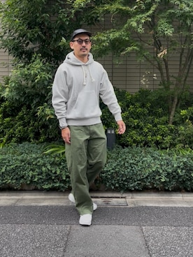 「アイテム（ネックレス）」を使った、8ight ㉝ on1さん（メンズ・187cm・40代）の秋コーディネート