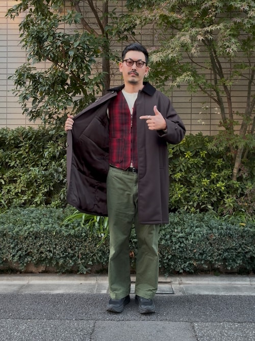 BEMIDJI WOOLEN MILLSのベストを使った人気ファッションコーディネート 
