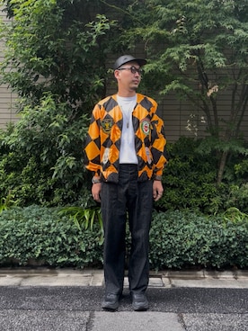 「アイテム（スニーカー）」を使った、8ight ㉝ on1さん（メンズ・187cm・40代）の秋コーディネート