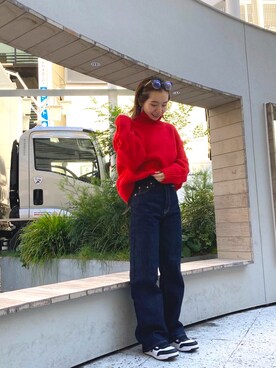 神田愛結さん（レディース・155cm）の冬コーディネート