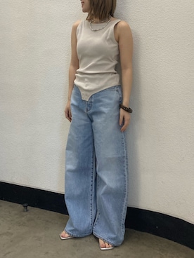 神田愛結さん（レディース・155cm）の春コーディネート