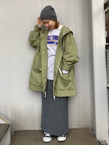 Ungrid（アングリッド）の「ボアコンビミリタリーブルゾン