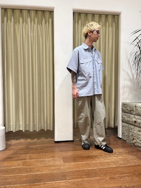 奥田 集さん(メンズ・170cm)の夏コーディネート