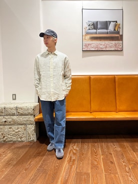 奥田　集さん（メンズ・170cm）の春コーディネート