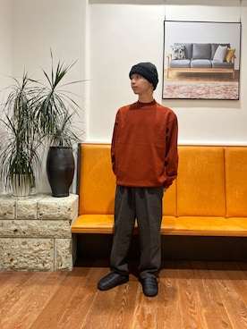 奥田　集さん（メンズ・170cm）の秋コーディネート