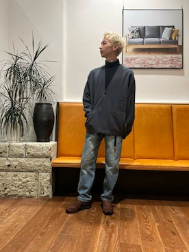 奥田　集さん（メンズ・170cm）の秋コーディネート