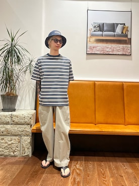 奥田 集さん(メンズ・170cm)の春コーディネート