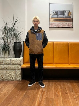 奥田　集さん（メンズ・170cm）の冬コーディネート