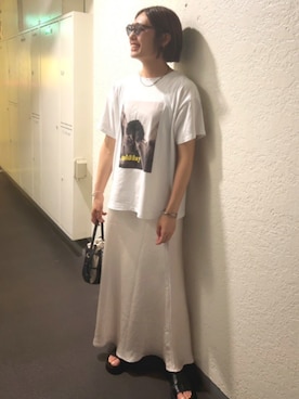 「アイテム（ハンドバッグ）」を使った、りやんさん（レディース・158cm・30代）の夏コーディネート