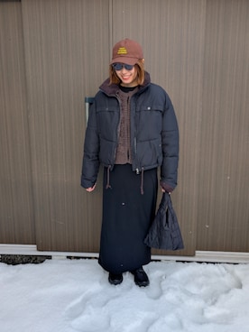 りやんさん（レディース・158cm）の冬コーディネート