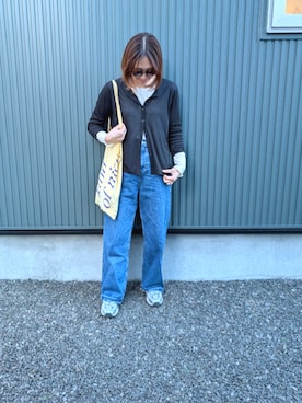 「CIAOPANIC TYPY（チャオパニックティピー）のアイテム」を使った、りやんさん（レディース・158cm）の春コーディネート