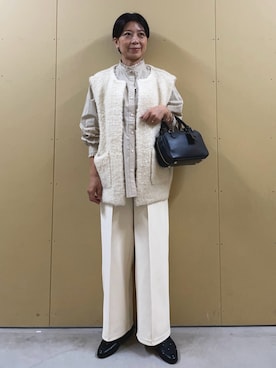 「ベストコーデ」｜「アイテム（パンプス）」を使った、kobayashiさん（レディース・164cm）の秋コーディネート