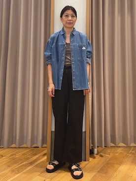 「GEVACO」｜「アイテム（シューズ）」を使った、kobayashiさん（レディース・164cm）の春コーディネート