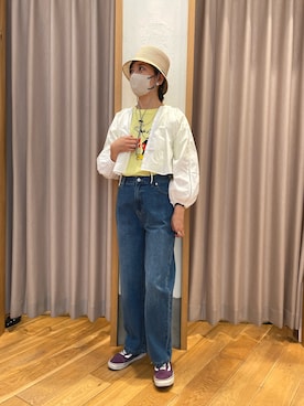 「ミッキーT」｜「アイテム（アクセサリー）」を使った、kobayashiさん（レディース・164cm）の春コーディネート