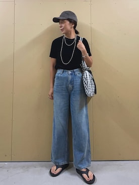 「アイテム（その他シューズ）」を使った、kobayashiさん（レディース・164cm）の夏コーディネート