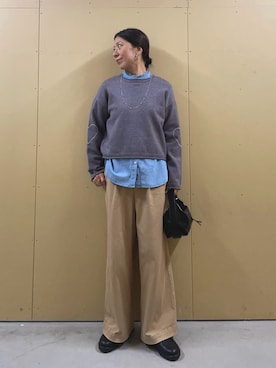 「FREDY&GLOSTER」｜kobayashiさん（レディース・164cm）の秋コーディネート