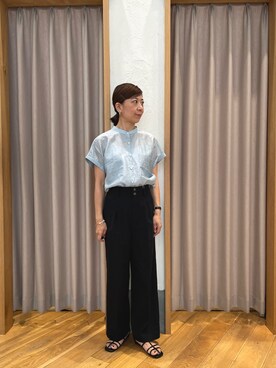 「PANIER（パニエ）のアイテム」を使った、kobayashiさん（レディース・164cm）の夏コーディネート