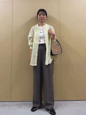 kobayashiさん（レディース・164cm）の春コーディネート