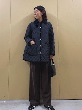 「アイテム（ブルゾン）」を使った、kobayashiさん（レディース・164cm）の秋コーディネート
