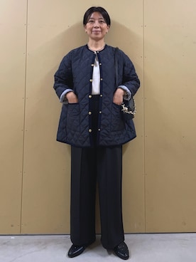「Traditional Weatherwear」｜「アイテム（ブルゾン）」を使った、kobayashiさん（レディース・164cm）の秋コーディネート