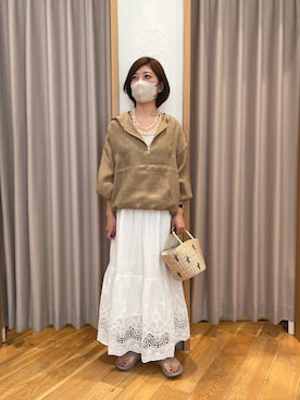 「カコバッグ」｜「アイテム（シューズ）」を使った、kobayashiさん（レディース・164cm）の春コーディネート