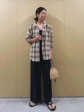「アイテム（その他シューズ）」を使った、kobayashiさん（骨格ストレート・レディース・164cm）の夏コーディネート