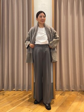 「カーディガンコーデ」｜「アイテム（ブルゾン）」を使った、kobayashiさん（レディース・164cm）の秋コーディネート