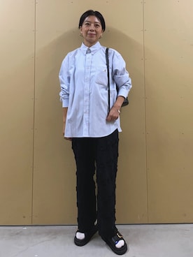 「GEVACO」｜「アイテム（バッグ）」を使った、kobayashiさん（レディース・164cm）の秋コーディネート