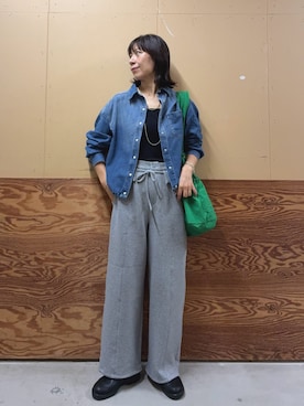 kobayashiさん（レディース・164cm）の秋コーディネート