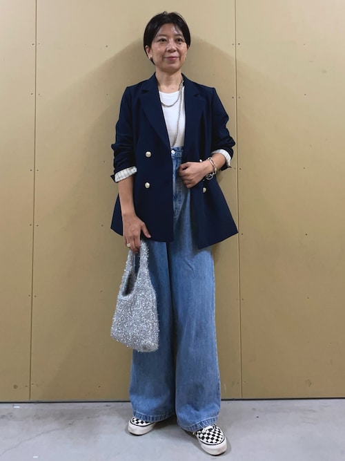 セール】ダブルブレストジャケット（テーラードジャケット）｜fredy