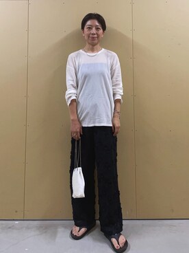 「JETEE（ジュテ）のアイテム」を使った、kobayashiさん（レディース・164cm）の夏コーディネート