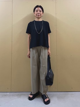 kobayashiさん（レディース・164cm）の夏コーディネート