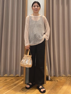 「GEVACO」｜「アイテム（シューズ）」を使った、kobayashiさん（レディース・164cm）の春コーディネート