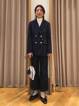 「JETEE（ジュテ）のアイテム」を使った、kobayashiさん（レディース・164cm）の冬コーディネート