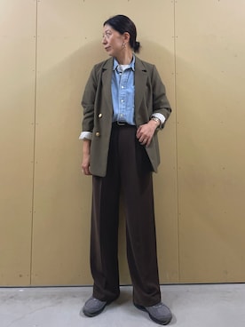 「FREDY&GLOSTER」｜kobayashiさん（レディース・164cm）の秋コーディネート