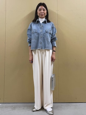 「VICE VERSA（バイスバース）のアイテム」を使った、kobayashiさん（レディース・164cm）の春コーディネート