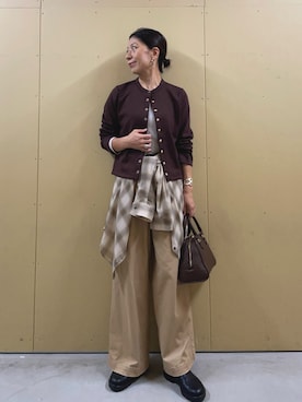 「FREDY&GLOSTER」｜kobayashiさん（レディース・164cm）の秋コーディネート