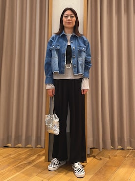 「JETEE（ジュテ）のアイテム」を使った、kobayashiさん（レディース・164cm）の春コーディネート