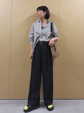 「fredy emue（フレディエミュ）のアイテム」を使った、kobayashiさん（レディース・164cm）の春コーディネート