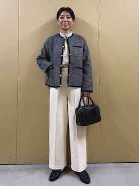 「Traditional Weatherwear」｜「アイテム（ブルゾン）」を使った、kobayashiさん（レディース・164cm）の秋コーディネート