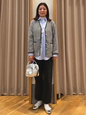 「GEVACO」｜「アイテム（ショルダーバッグ）」を使った、kobayashiさん（レディース・164cm）の春コーディネート