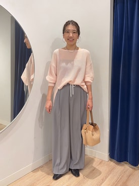 「LORISTELLA（ロリステッラ）のアイテム」を使った、nol  komatsubaraさん（レディース・159cm）の冬コーディネート